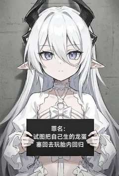 阴暗巨乳母猪美少女作家的阴暗妄想:《白毛萝莉龙娘芙雪的淫堕家族史》
